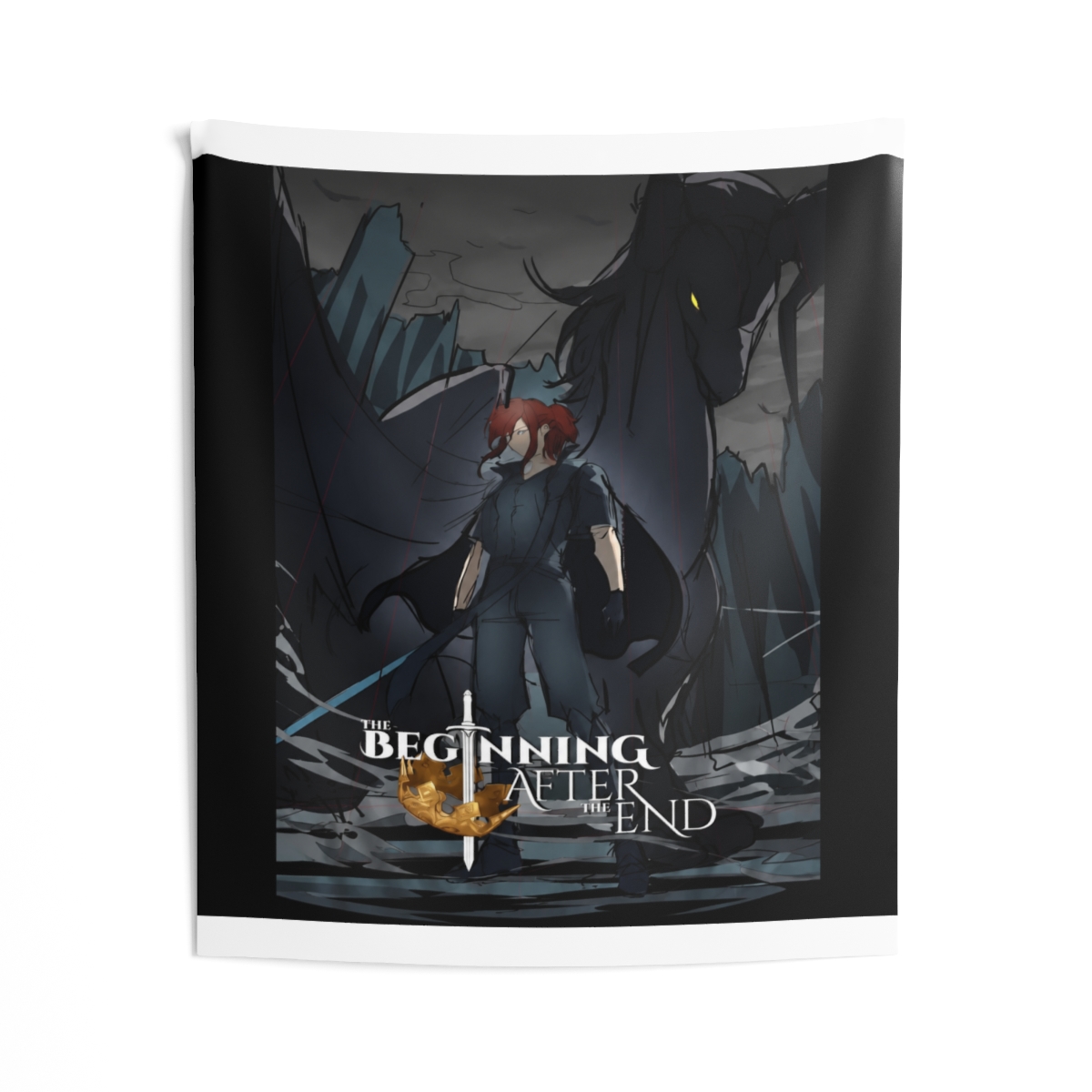 The Beginning After The End Static Void Tapestry - alternate angle 1, merchandise