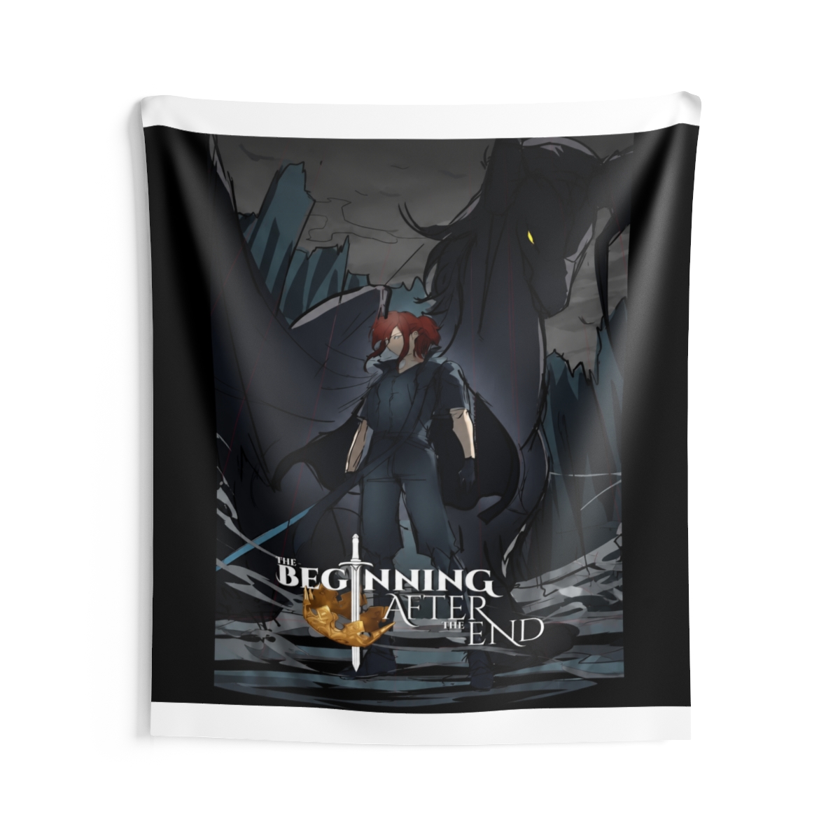 The Beginning After The End Static Void Tapestry - alternate angle 5, merchandise
