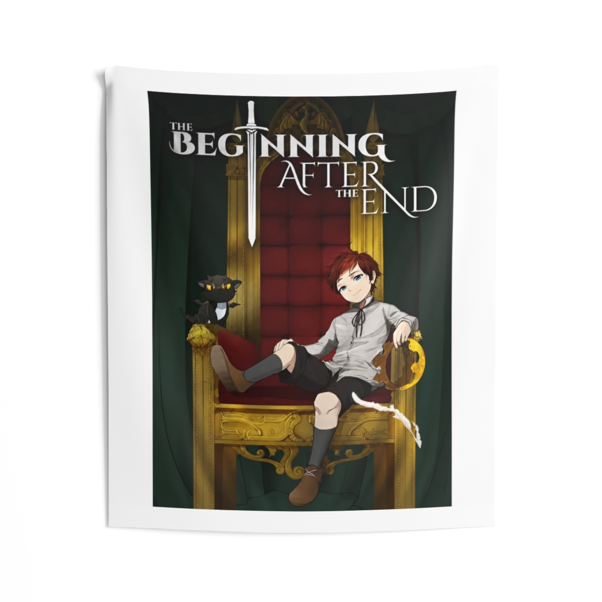The Beginning After The End Kid Arthur Leywin Tapestry - alternate angle 1, merchandise