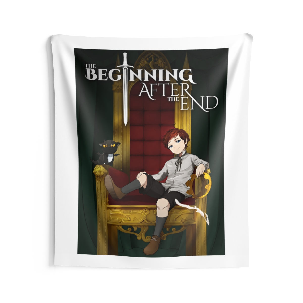 The Beginning After The End Kid Arthur Leywin Tapestry - alternate angle 5, merchandise