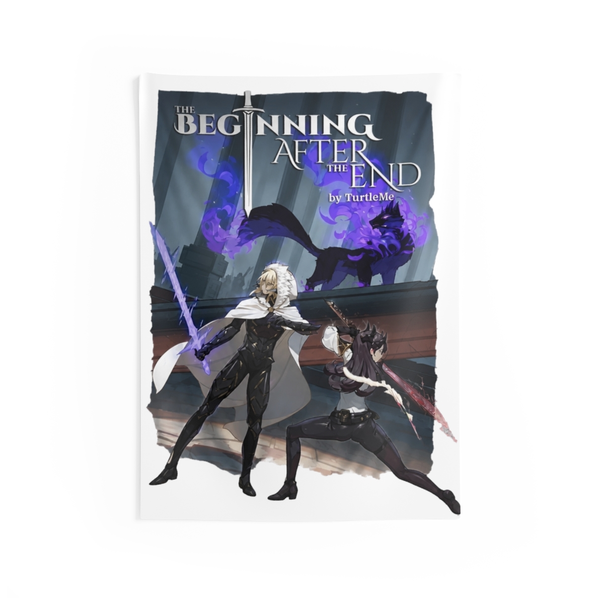 The Beginning After The End Armor Relic Tapestry