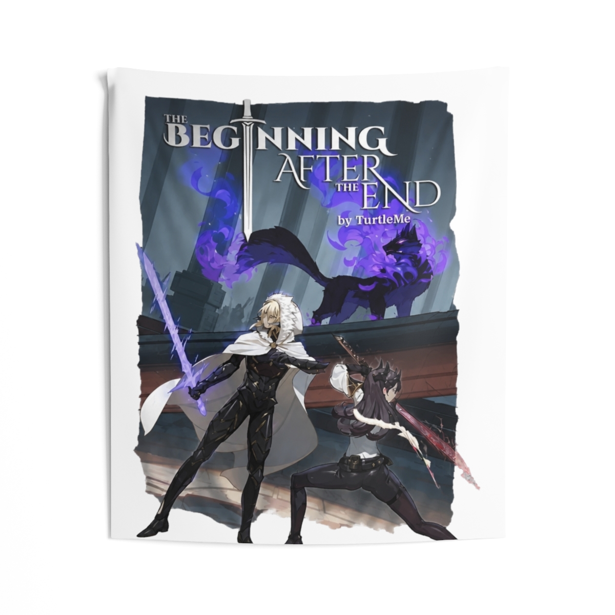 The Beginning After The End Armor Relic Tapestry - alternate angle 1, merchandise