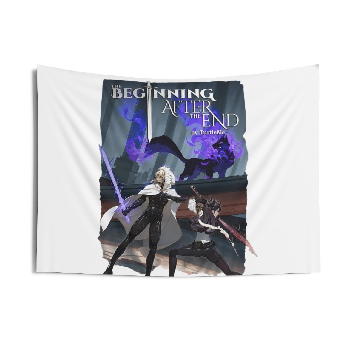 The Beginning After The End Armor Relic Tapestry - alternate angle 2, merchandise