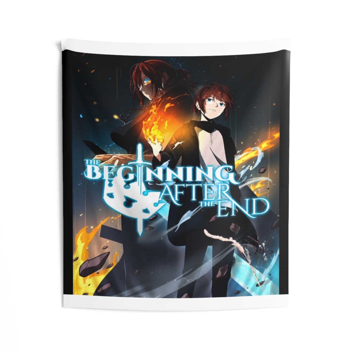 The Beginning After The End King Tapestry - alternate angle 1, merchandise