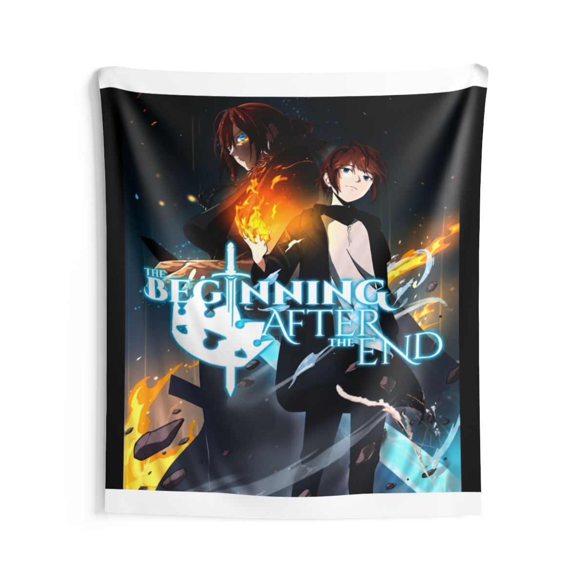 The Beginning After The End King Tapestry - alternate angle 5, merchandise
