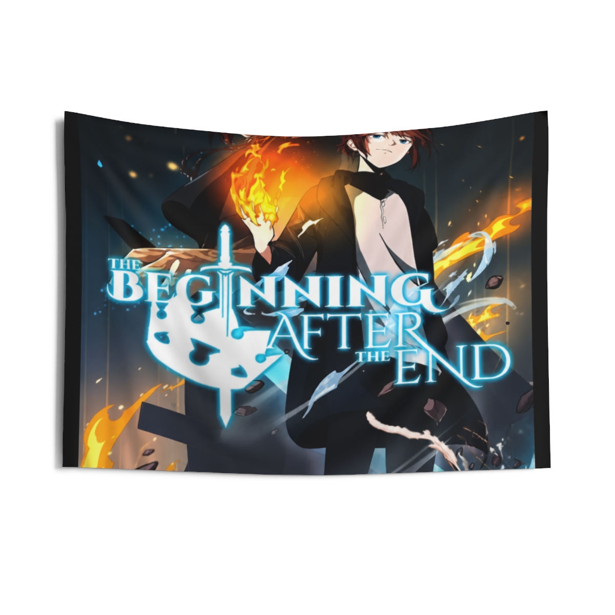 The Beginning After The End King Tapestry - alternate angle 2, merchandise