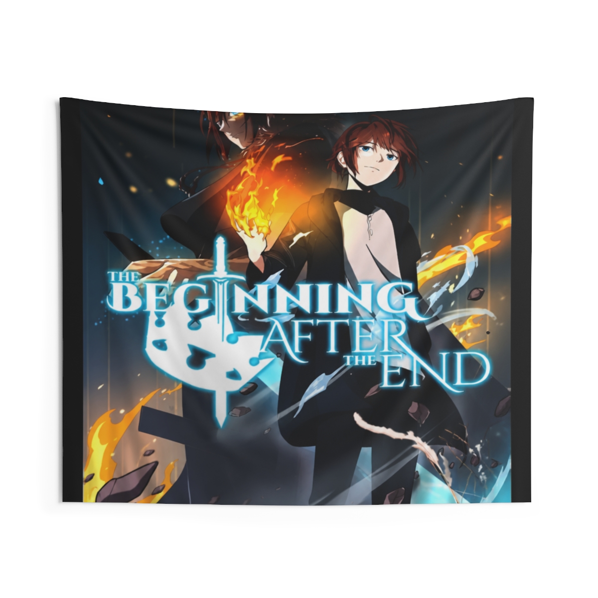 The Beginning After The End King Tapestry - alternate angle 3, merchandise