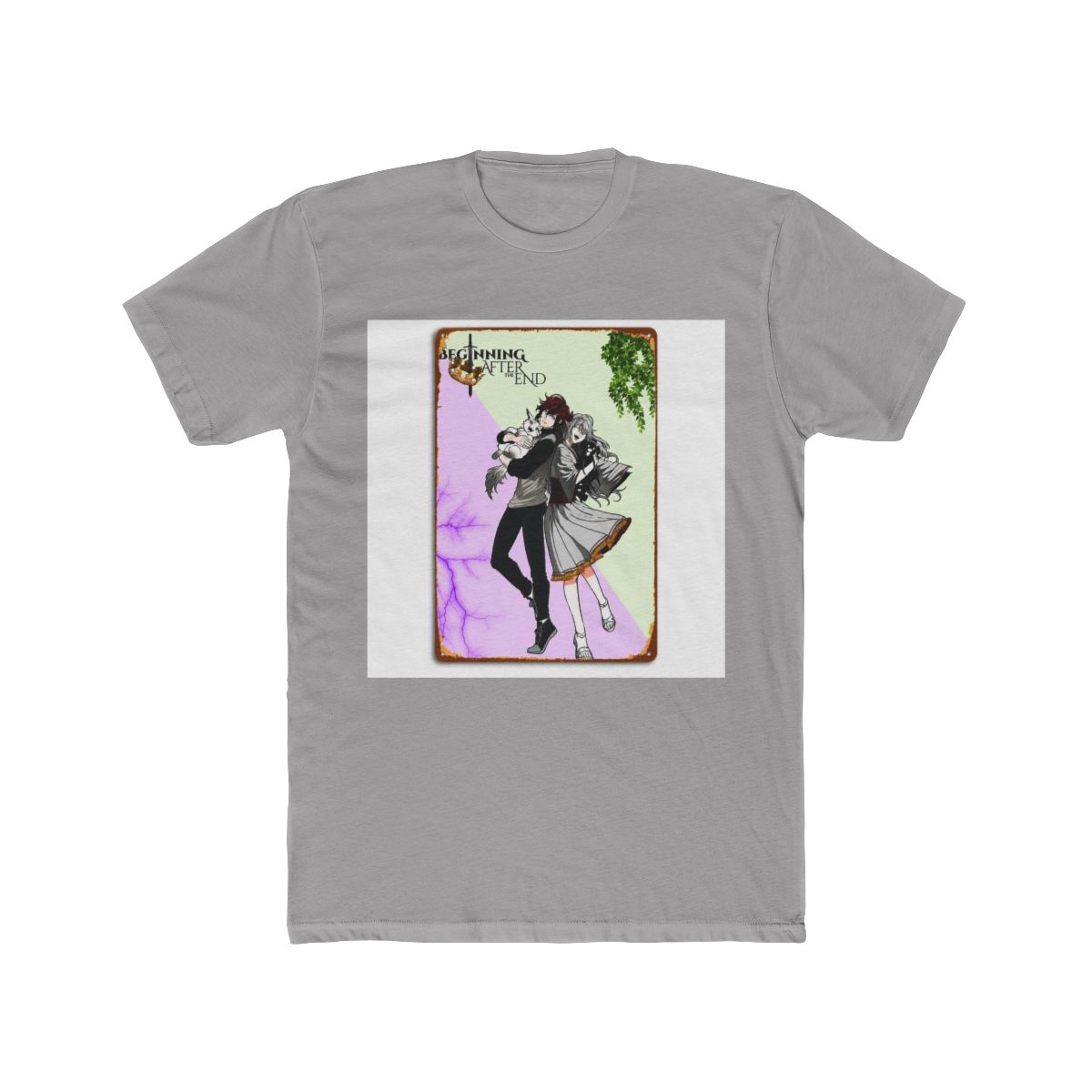 The Beginning After The End Tessia Eralith And Arthur Leywin Metal Plate - Official T-Shirts merchandise