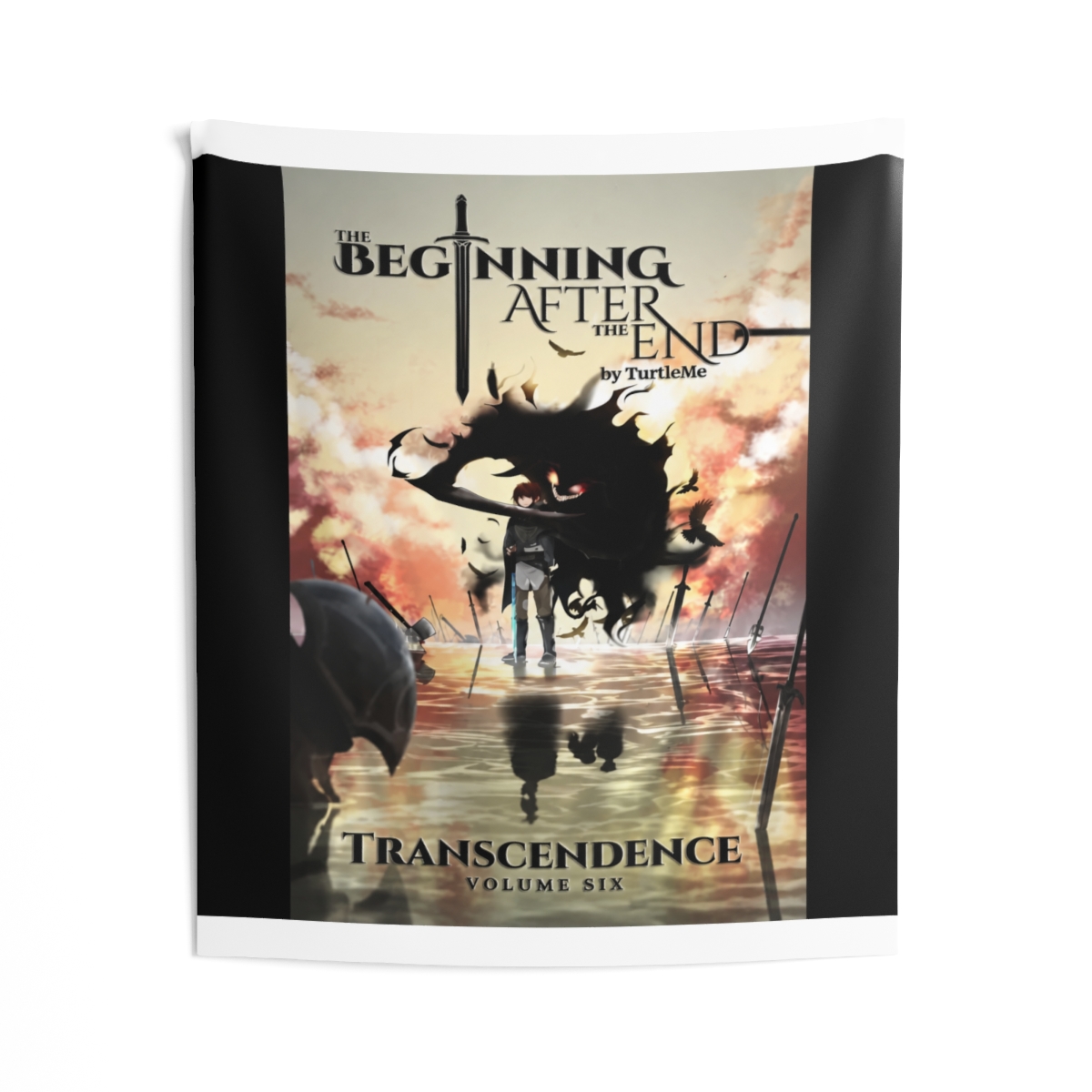 The Beginning After The End Transcendence Tapestry - alternate angle 1, merchandise