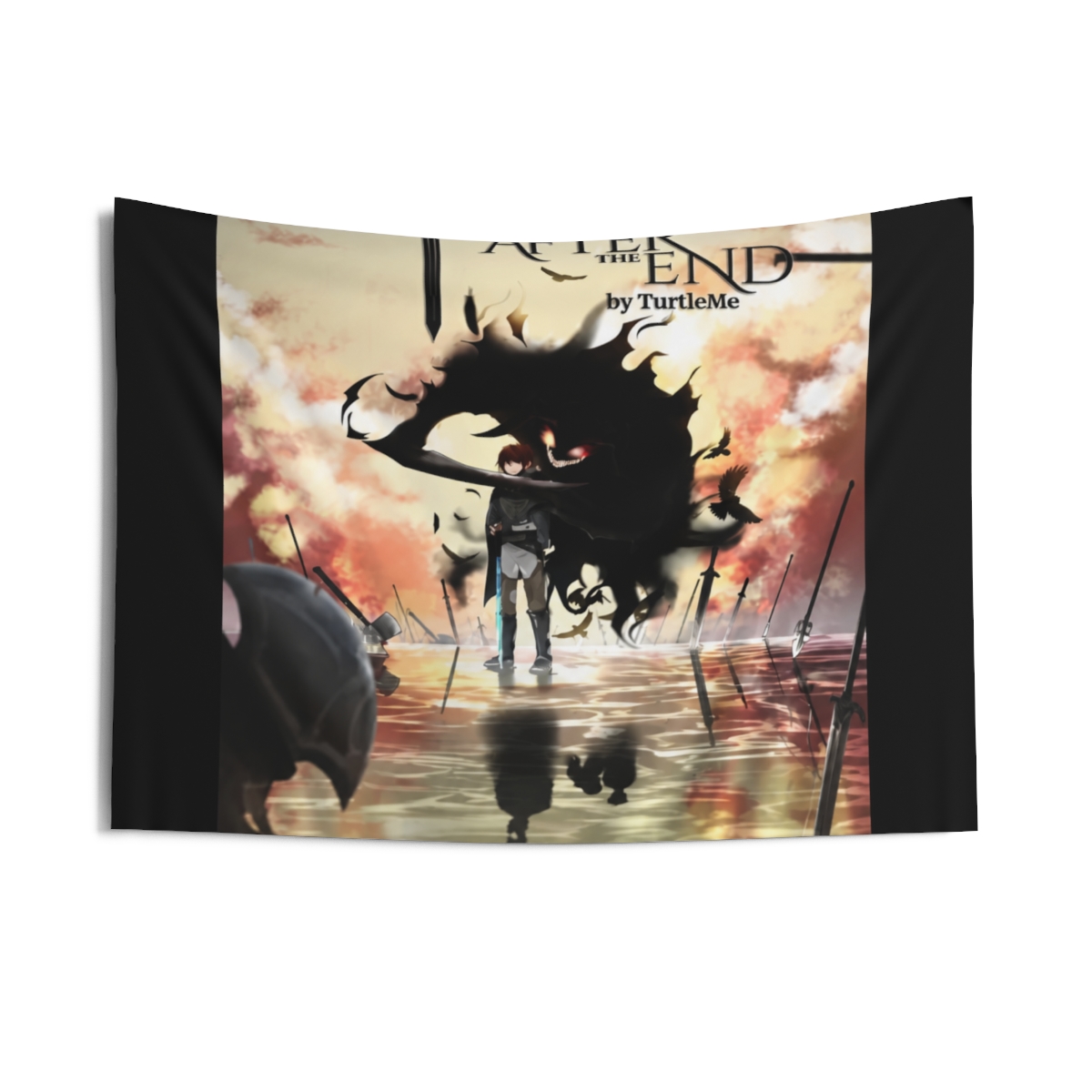 The Beginning After The End Transcendence Tapestry - alternate angle 2, merchandise
