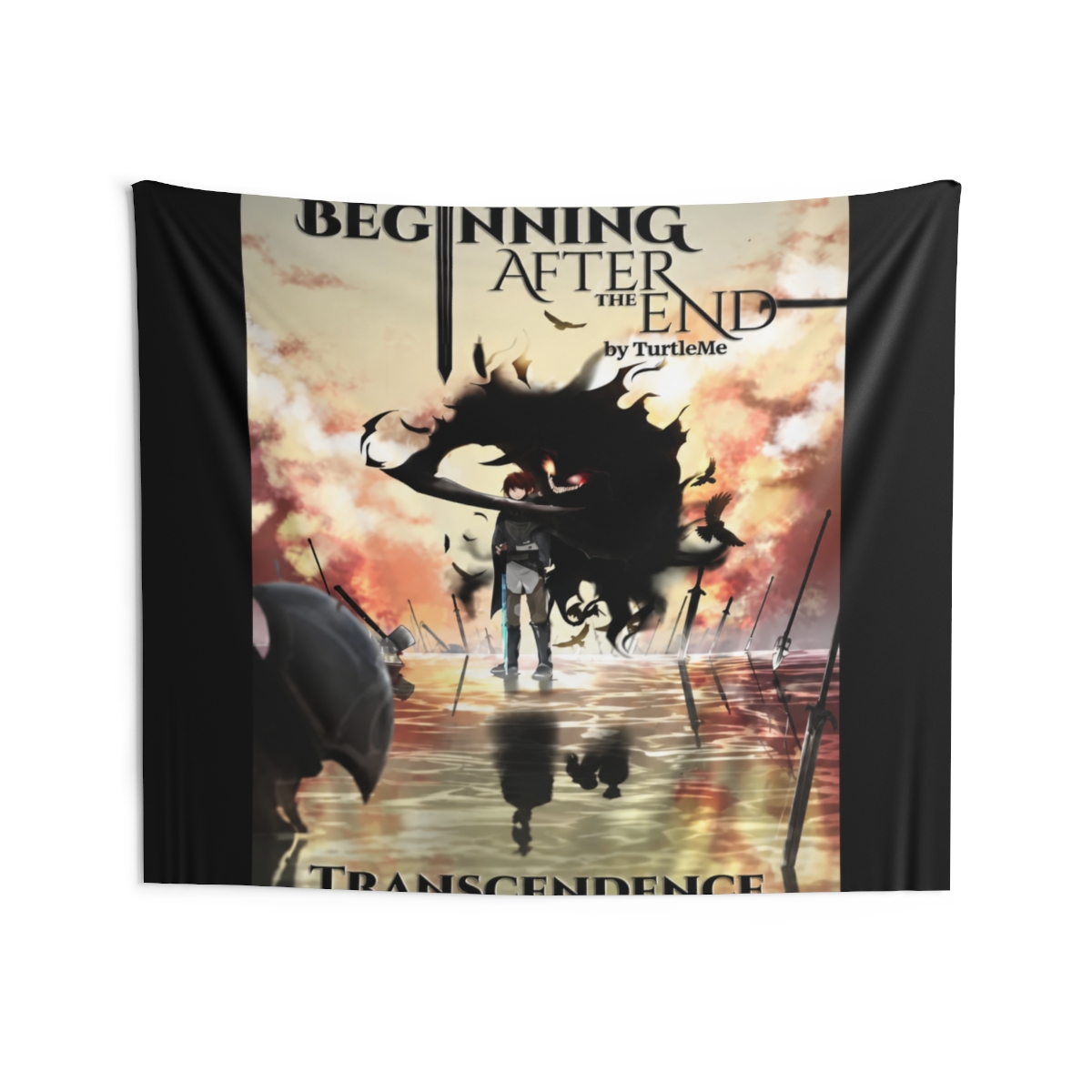 The Beginning After The End Transcendence Tapestry - alternate angle 4, merchandise